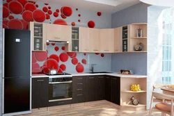 Kitchen with separate modules photo