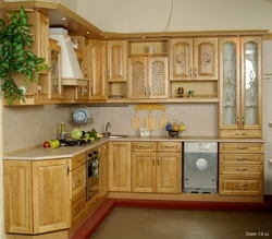 Kitchen with separate modules photo