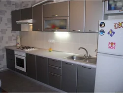 Kitchen photo silver metallic