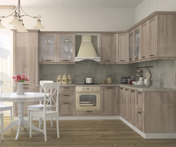 Kitchen mdf oak photo