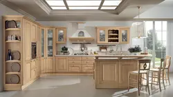 Kitchens in natural colors photo