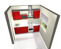 Small Kitchen 3D Photo