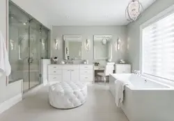 Пуфики в ванной фото