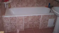 Фото ванна закрыта кафелем
