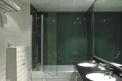 Plexiglass for bathroom photo
