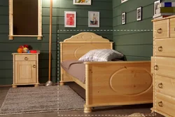 Спальня из сосны фото