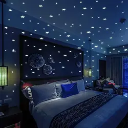 Спальни звездное небо фото