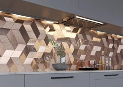 Photo kitchen facade tiles