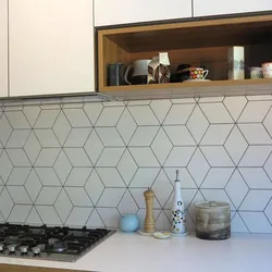 Photo kitchen facade tiles