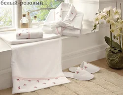 Bathroom textiles photo