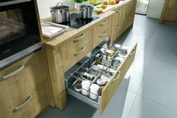 Фото кухня в одном ящике