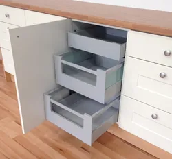 Photo kitchen in one drawer