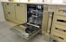 Dishwasher Built Into The Kitchen Photo