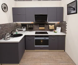Kitchens With Black Top Photo