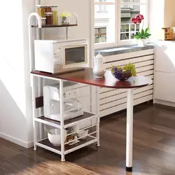 Kitchen Shelf Table Photo