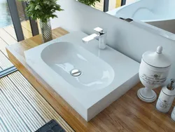 Раковина белая для ванной фото