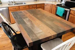 Kitchen countertops photo pine