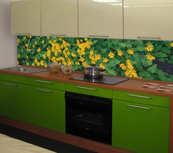 Фото цветов для панели кухни