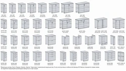 Photo Of Kitchen Facades With Dimensions