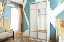 Two-door wardrobe for bedroom photo