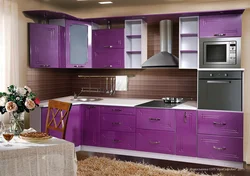 Appliances in the color of the kitchen photo