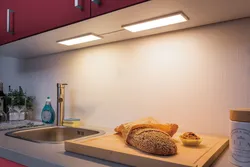 Фото светодиодных светильников на кухню