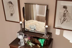 Дамское зеркало в спальню фото