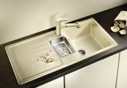 Rectangular Sinks In The Kitchen Photo