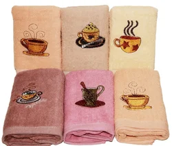 Махровые полотенца для кухни фото