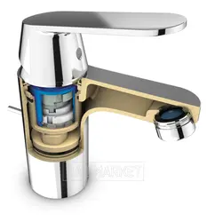Photo Of A Single Lever Kitchen Faucet