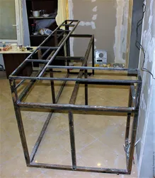 Kitchen Made From Profile Pipe Photo