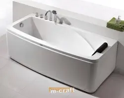 Bathtubs with built-in mixer photo