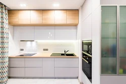 White Kitchen With Mezzanines Photo