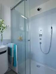 Photo of shower doors in the bathroom