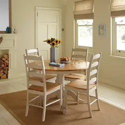 Бежевые столы на кухню фото
