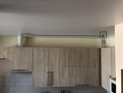 Ceiling ventilation kitchen photo