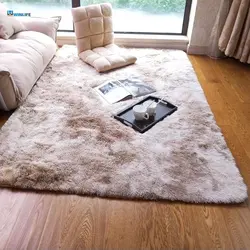 Fluffy carpets for the bedroom photo