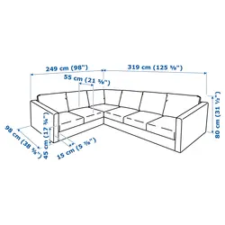 Размеры диванов для гостиной фото