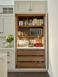 Photo of a low cabinet for the kitchen