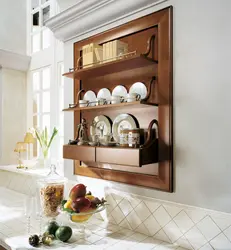 Closed shelves in the kitchen photo