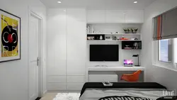 Compartment bedrooms with TV photo