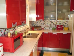 My little red kitchen photo