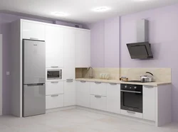 Кухня Белая С Пеналом Фото