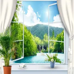 Photo Wallpaper For Kitchen Window