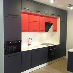 Photo of a kitchen with 4 cabinets