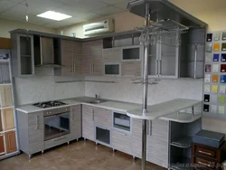 Kitchens on a metal frame photo
