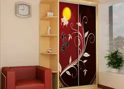 Шкафы прихожие с рисунком фото