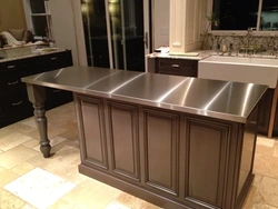 Metal Countertops For Kitchen Photo