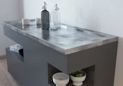 Metal Countertops For Kitchen Photo