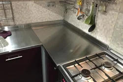 Metal Countertops For Kitchen Photo